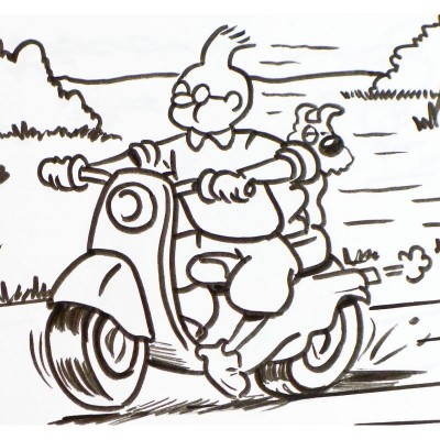 sternic-aventures-de-zinzin-planche-originale-scooter.jpg