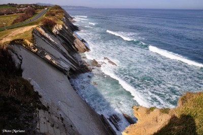 La corniche direction Hendaye