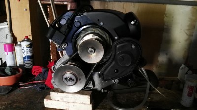 voila le moteur refais